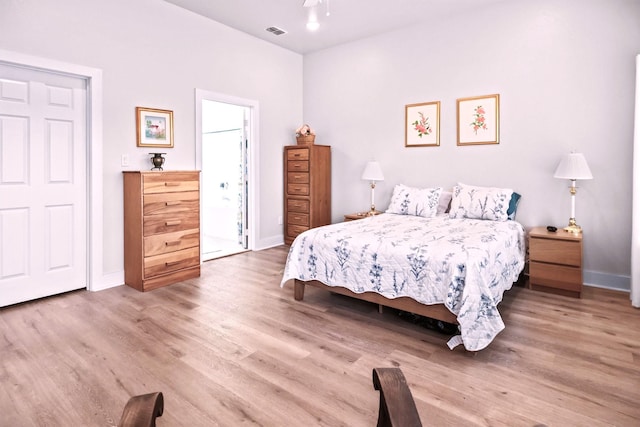 1461 Vz County Road 4607, Ben Wheeler, TX 75754 - bedroom with light wood-type flooring and baseboards