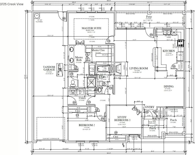 3725 Creek View Dr, Mckinney, TX 75071 - room layout