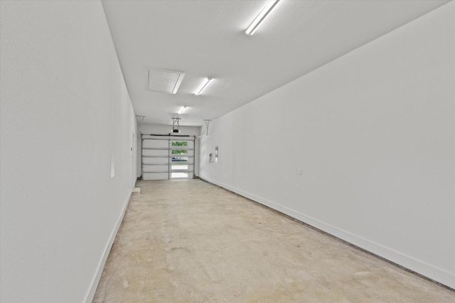 3725 Creek View Dr, Mckinney, TX 75071 - garage with baseboards