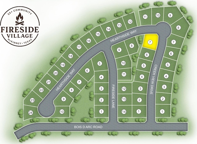3725 Creek View Dr, Mckinney, TX 75071 - map / location