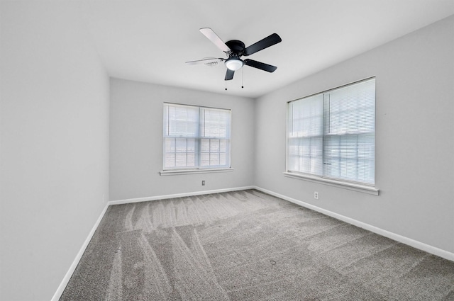 506 Melody Ln, Gainesville, TX 76240 - carpeted spare room with baseboards and ceiling fan