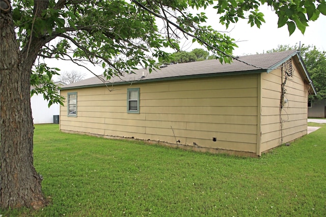 1908 Coral Rd, Pelican Bay, TX 76020 - view of home's exterior with a yard and a shingled roof