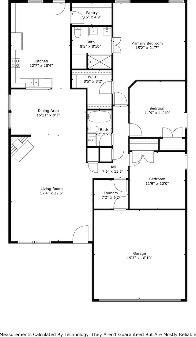 2120 Burnside Dr, Fort Worth, TX 76177 - home floor plan