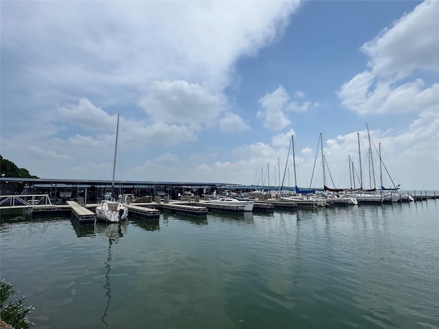 135 Freedom Ct, Rockwall, TX 75032 - dock area with a water view