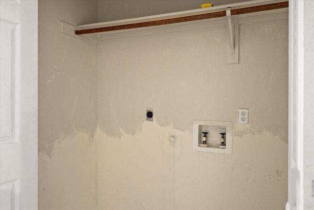 1214 Meadowbend Ct, Allen, TX 75002 - washroom with hookup for an electric dryer, washer hookup, and gas dryer hookup