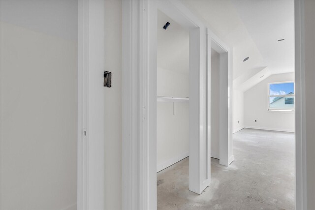 132 S Baese Rd, Elm Mott, TX 76640 - hallway featuring concrete flooring