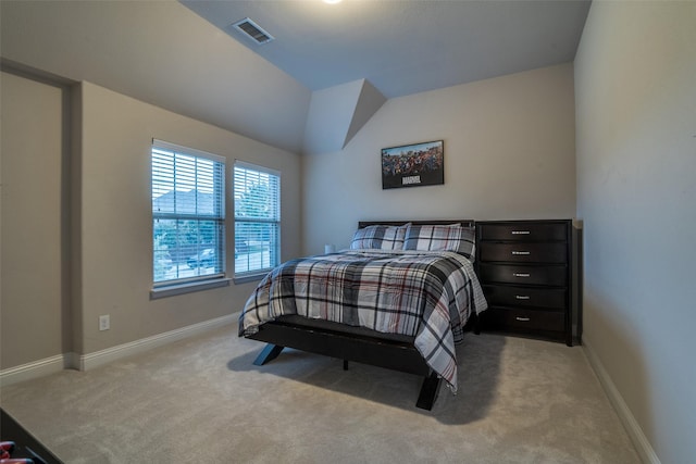 611 Southwestern Dr, Rockwall, TX 75087 - bedroom with carpet, baseboards, and vaulted ceiling