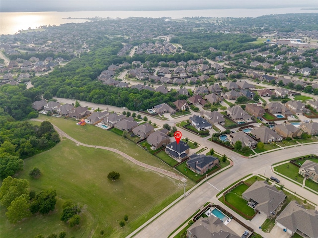 611 Southwestern Dr, Rockwall, TX 75087 - aerial view of property and surrounding area with nearby suburban area