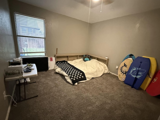 544 Bent Oak Dr, Fort Worth, TX 76131 - bedroom with carpet floors and ceiling fan