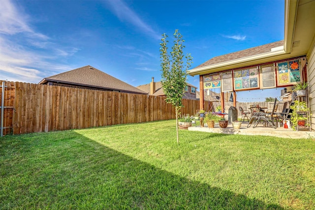 544 Bent Oak Dr, Fort Worth, TX 76131 - view of yard featuring a patio area
