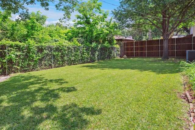 2827 Pritchett Dr, Irving, TX 75061 - view of yard with central AC