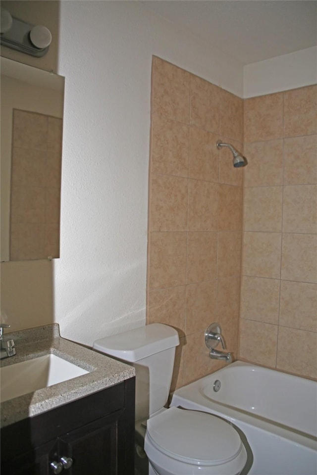 1815 Pelican W, Pelican Bay, TX 76020 - full bathroom with vanity, shower / bathtub combination, and toilet