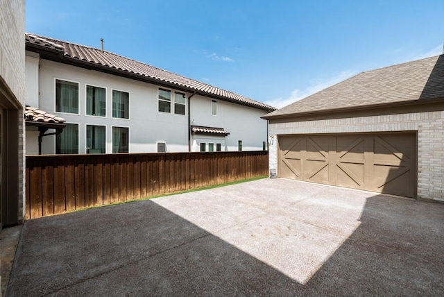 1758 Cousins Trl, Frisco, TX 75034 - view of yard featuring concrete driveway and fence