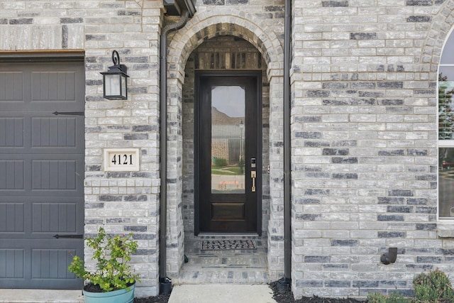 4121 Crossroads Ct, Oak Point, TX 75068 - entrance to property featuring brick siding