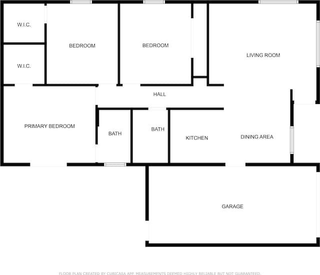 419 Travis St, Ranger, TX 76470 - home floor plan
