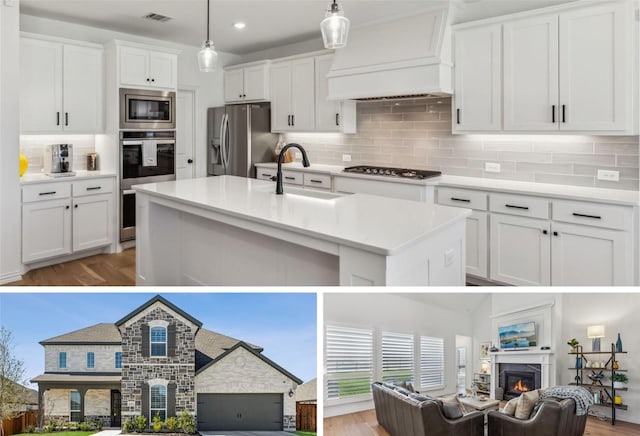 2171 Cloverfern Way, Haslet, TX 76052 - view of marketing collateral with multiple images