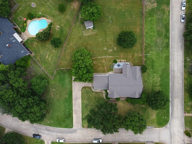 521 Crestridge Rd, Heath, TX 75032 - aerial view of property's location featuring a pool