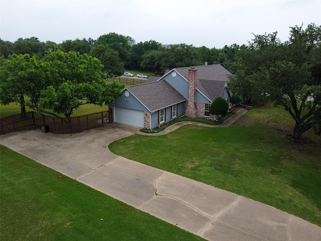 521 Crestridge Rd, Heath, TX 75032 - view from above of property