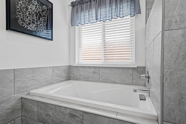 6706 Trumpet Dr, Rowlett, TX 75089 - bathroom featuring a garden tub