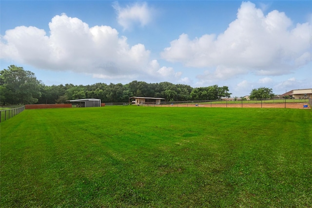 115 Lavender Ln, Springtown, TX 76082 - view of yard featuring a view of rural / pastoral area