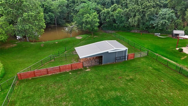 115 Lavender Ln, Springtown, TX 76082 - view of yard with an outbuilding and an exterior structure