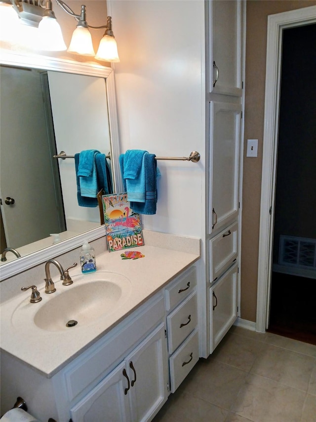 650 Sp Terry Rd, Belton, TX 76513 - bathroom with tile patterned floors and vanity