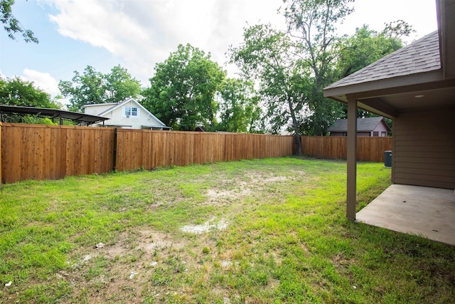 519 W James St, Wills Point, TX 75169 - view of yard featuring a patio