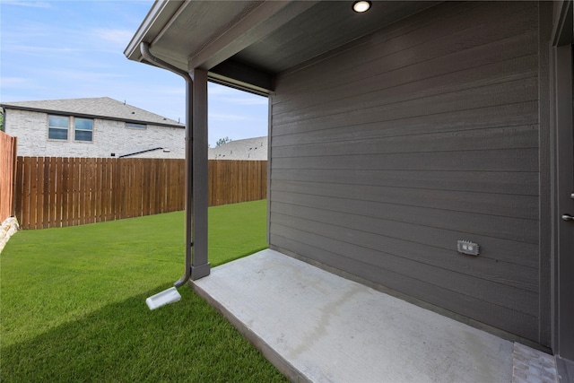 3105 Sedge Grass Dr, Melissa, TX 75454 - fenced backyard featuring a patio area