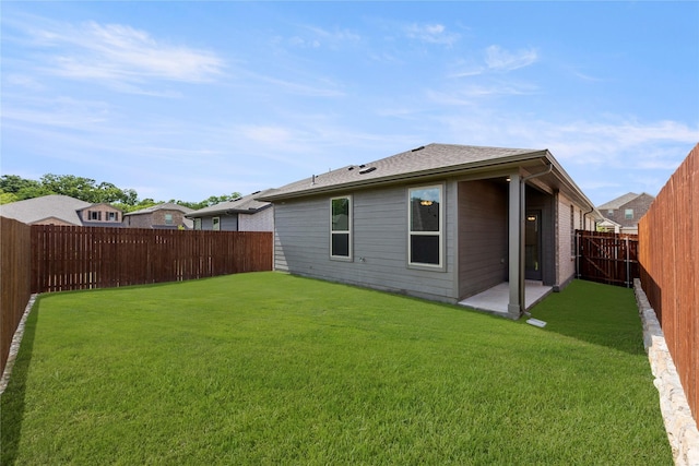 3105 Sedge Grass Dr, Melissa, TX 75454 - rear view of house featuring a fenced backyard and a patio area