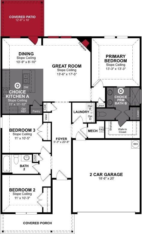 5308 Inwood Dr, Denton, TX 76207 - room layout