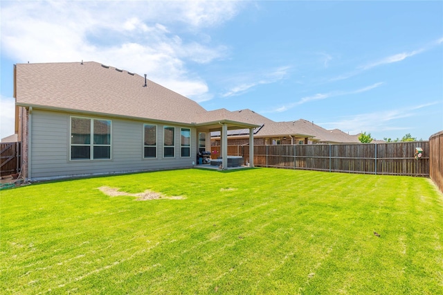1909 Outpost Creek Ln, Aubrey, TX 76227 - rear view of house featuring a patio