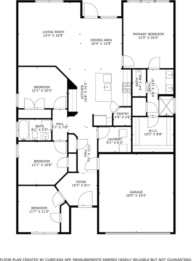236 Mossy Cliff Ln, Fort Worth, TX 76052 - home floor plan