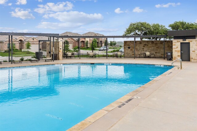 236 Mossy Cliff Ln, Fort Worth, TX 76052 - community pool featuring a patio area