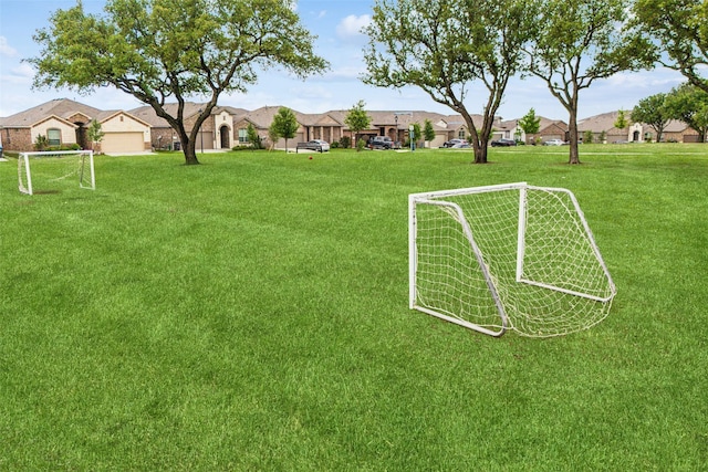 236 Mossy Cliff Ln, Fort Worth, TX 76052 - view of home's community featuring a sport area and a residential view