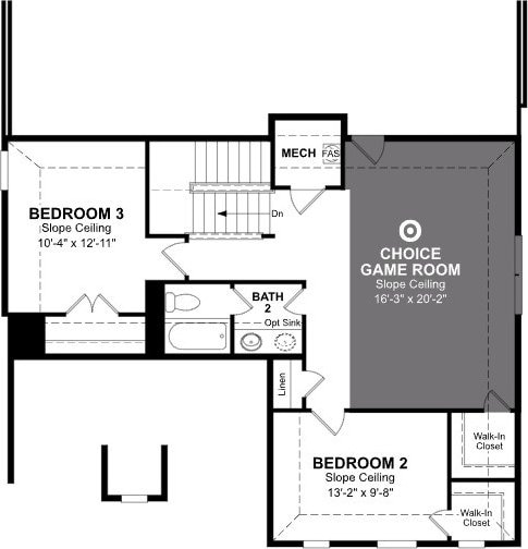 5312 Bordley Dr, Denton, TX 76207 - floor plan / room layout