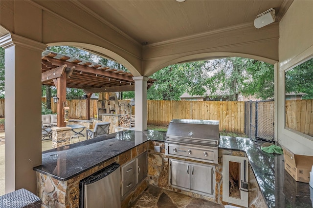 2549 Bloomfield Ln, Haughton, LA 71037 - view of fenced backyard