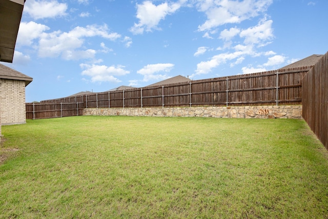 view of yard
