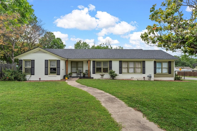 3801 Fort Ave, Waco, TX 76710 - ranch-style house with roof with shingles and brick siding