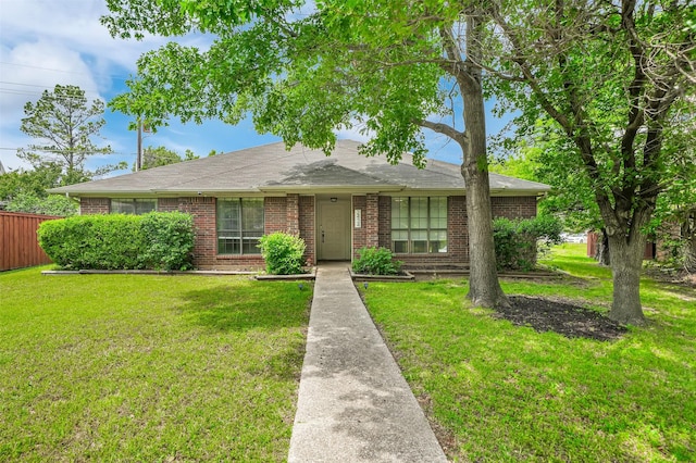2434 Antler Trl, Lewisville, TX 75067 - view of front of home with brick siding and roof with shingles