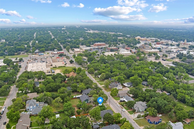304 E Lee Ave, Weatherford, TX 76086 - aerial view of property's location