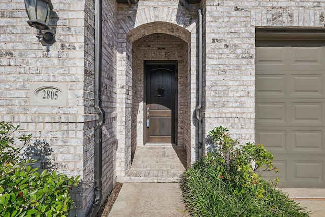 2805 Upland Trail Ln, Aubrey, TX 76227 - property entrance with brick siding
