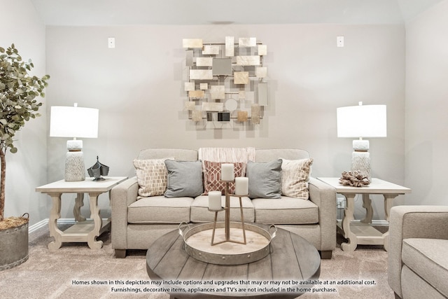 1200 Hawk St, Wylie, TX 75098 - living room featuring carpet flooring and baseboards