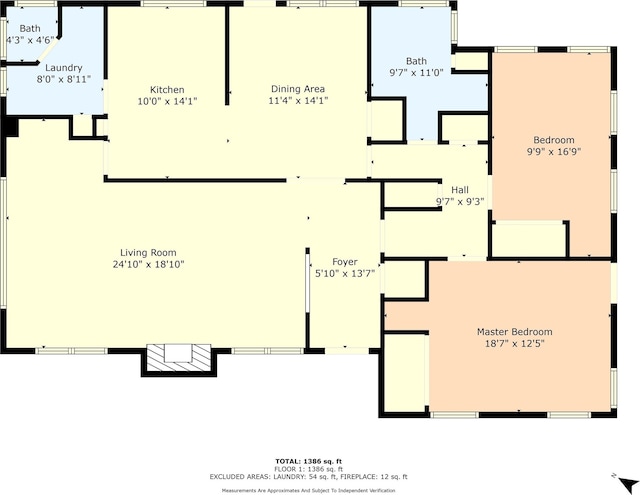 1677 Hobbs Ln, Waco, TX 76706 - property floor plan