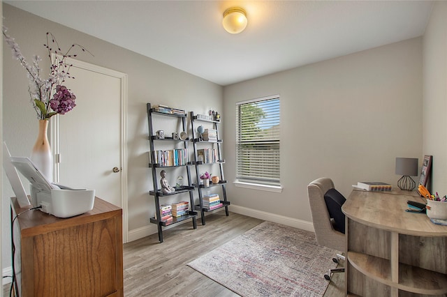 1034 Palomino Dr, Little Elm, TX 75068 - office space with wood finished floors and baseboards