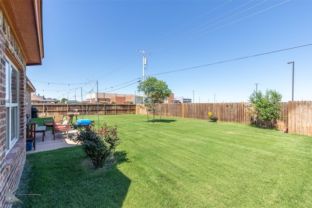 7201 Mcleod Dr, Abilene, TX 79602 - view of yard with a patio area