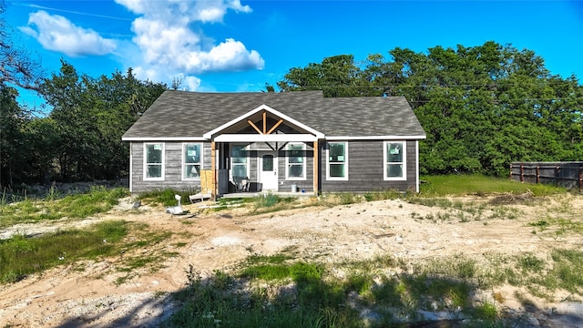 5815 Texas Trl, Granbury, TX 76048 - view of front facade featuring a shingled roof