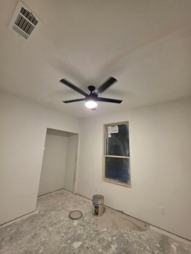 5815 Texas Trl, Granbury, TX 76048 - empty room with ceiling fan
