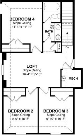 5405 Overbrook Dr, Denton, TX 76207 - room layout