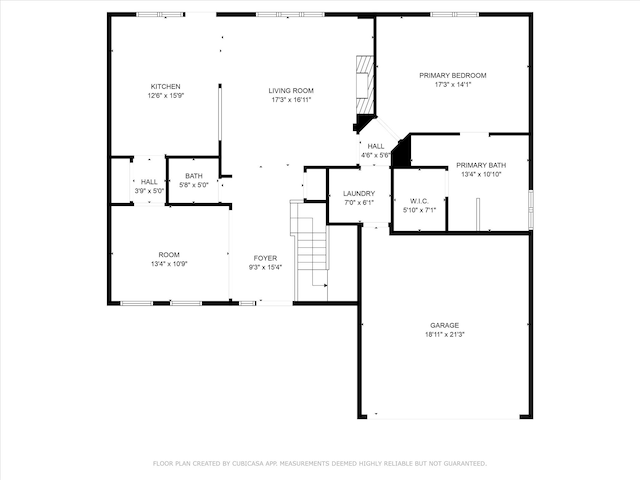 5305 Elmdale Dr, Watauga, TX 76137 - property floor plan