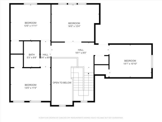 5305 Elmdale Dr, Watauga, TX 76137 - property floor plan